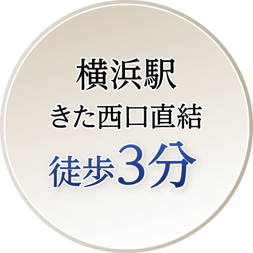 きた西口直結徒歩3分